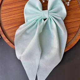 Radhya Accessories Glacier Glow Women Elegant Hair Bow Clip-picture-49