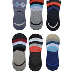 VOICI Pack of 6 Low Cut No Show Loafer Socks-image-53