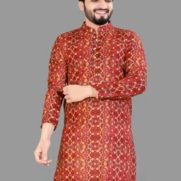 CELLUX Men Multi Kurtas-image-74