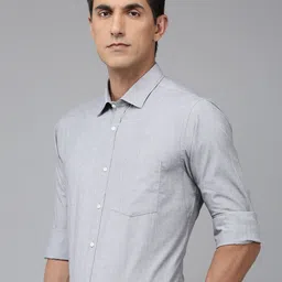 Park Avenue Slim Fit Pure Cotton Formal Shirt-image-63