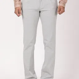 Indian Terrain Men Kansas Regular Fit Mid-Rise Trousers-image-20