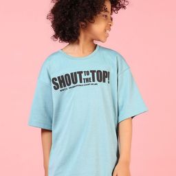 V-Mart Boys Printed Extended Sleeves T-shirt-54