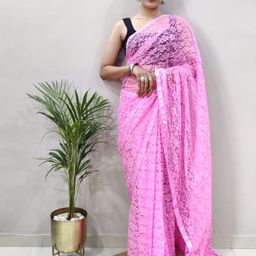 Mitera Woven Design Brasso Saree-image-6