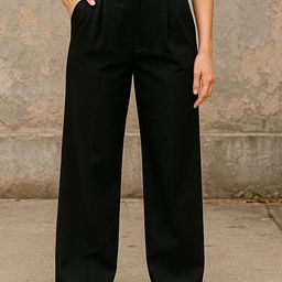 Next One Women Smart High-Rise Easy Wash Pleated Loose Fit Trousers-picture-13