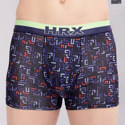 HRX by Hrithik Roshan Pack Of 2 Printed Antimicrobial Trunk HTO-PV-Print-107-113-S-picture-6