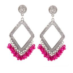 Creative Frogs Pink Alloy Earrings-image-71