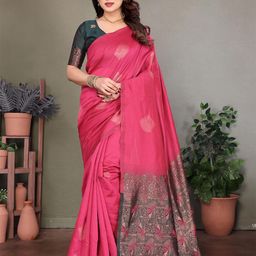 Styleveda Woven Design Banarasi Saree-picture-20