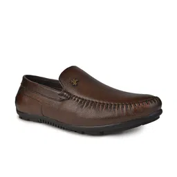 Buckaroo Men Solid Leather Loafers-picture-26
