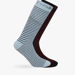 Crocodile Men Pack Of 2 Assorted Calf-Length Socks-23