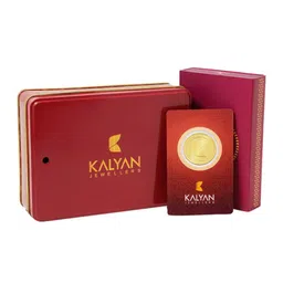 Kalyan Jewellers 22K 916 Purity Round Shaped Coin - 10g-image-48