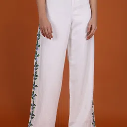 ASHITA FERNANDES Women EmbroideredTrousers-picture-12