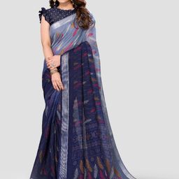 saretramall Ethnic Motifs Zari Maheshwari Saree-picture-36