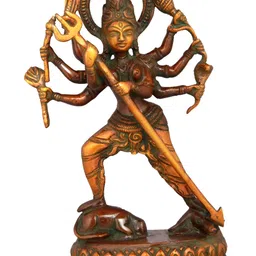Exotic India Brown Religious Figurine Showpiece-picture-11