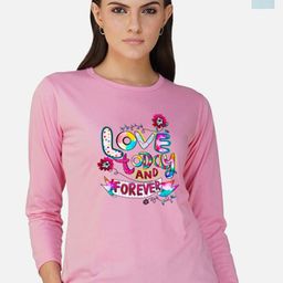 Metronaut Women 2 Printed Bio Finish Applique T-shirt-image-84