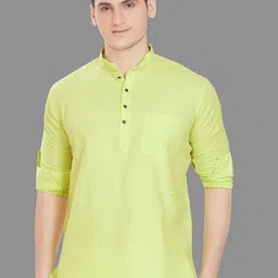 DIVISIVE Men Thread Work Kurta-picture-17