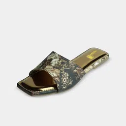 PreciousME Women Printed Open Toe Flats-picture-52