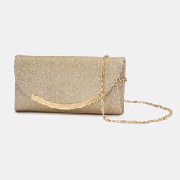 Forever Glam by Pantaloons Textured Envelope Clutch-18