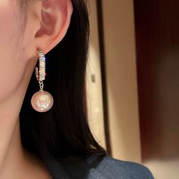 Aurum & You Gold-Plated Pearls Beaded Contemporary Drop Earrings-14