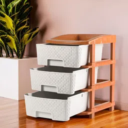 Myntra Elegant Homes Brown Set of 1 Regular Multi-Utility Organisers-38