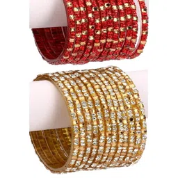 1ST TIME Red Alloy Bangle-26