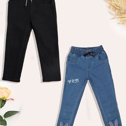 YK Boys Jogger Embroidered Jeans-image-76