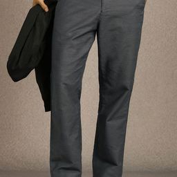 Louis Philippe Sport Men Textured Regular Fit Trousers-picture-9