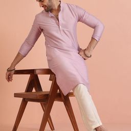 KISAH Men Gotta Patti Kurta-image-66