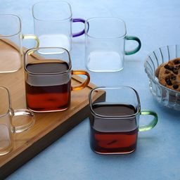 Aura Transparent Solid Glass Transparent Cups Set of Cups and Mugs-picture-40