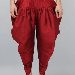 LEMONX Men Regular Dupion Silk Kurta with Dhoti Pants image 3