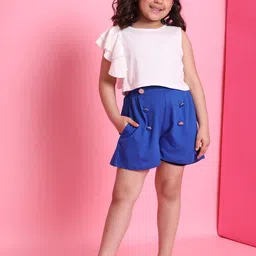 Baawri Girls Round Neck Top With Shorts-image-99