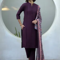 SHREE LAXMINARAYAN EXPORT Women Kurti with Trousers & With Dupatta-picture-21