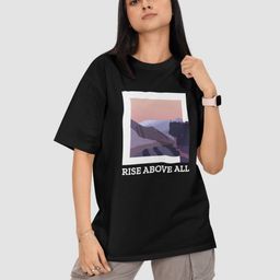 URBAN FLAUNT Women Printed Raw Edge T-shirt-image-39