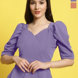 Metronaut Women  Pack Of 2 Crop Top-image-99