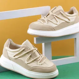 Mochi Women Colourblocked Lace-Ups Sneakers-30