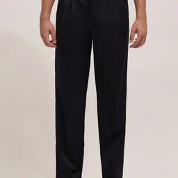 Espanshe Men Custom Loose Fit Easy Wash Trousers-image-13