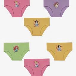 Bodycare Girls Pack Of 6 Assorted Hipster Briefs-14