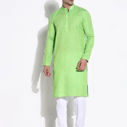 SHOWOFF Men Regular Kurta with Churidar-picture-19