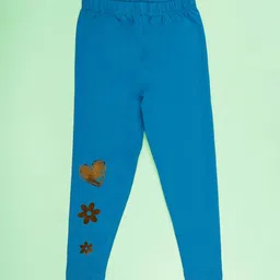 KiddoPanti Girls Printed Ankle Length Leggings-picture-1