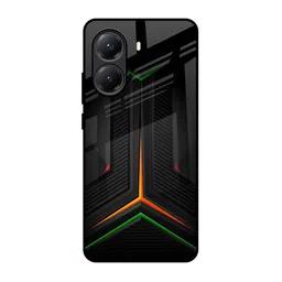 QRIOH Abstract Printed Poco X7 Pro 5G Back Case Mobile Accessories-image-88