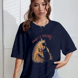 CORSICA Women Printed Applique T-shirt-picture-20