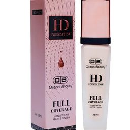 OB Ocean Beauty Full Coverage Long Wear Matte Finish HD Foundation- 35 ml- Shade- 04-58