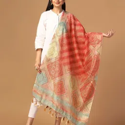 Kaizen TEXO FAB Ethnic Motifs Printed Dupatta-81