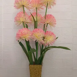 Nutts Peach 2 Pieces Dahlia Artificial Flower image 3