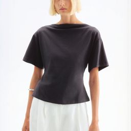 H&M Boat-Neck Cotton Top-picture-7