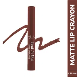 MILA BEAUTE Pout It Out Matte Lip Crayon Lipstick - 1.25 g Anna 115-72