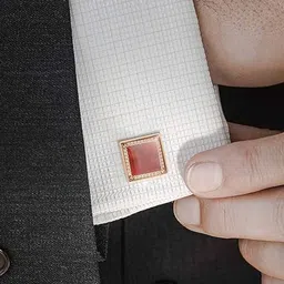 Curren Set Of 2 Textured Cufflink-10