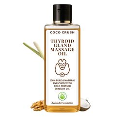 Coco Crush Ayurvedic Thyroid Massage Oil - 100 ml-33
