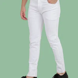 COMFITS Men Classic Mid-Rise Clean Look Stretchable Slim FitJeans-picture-38