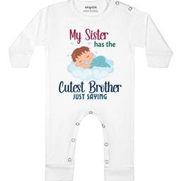 Arvesa Cutest Brother Printed Bodysuit-image-56