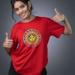 Tedhi Medhi Family Women Printed T-shirt-image-55